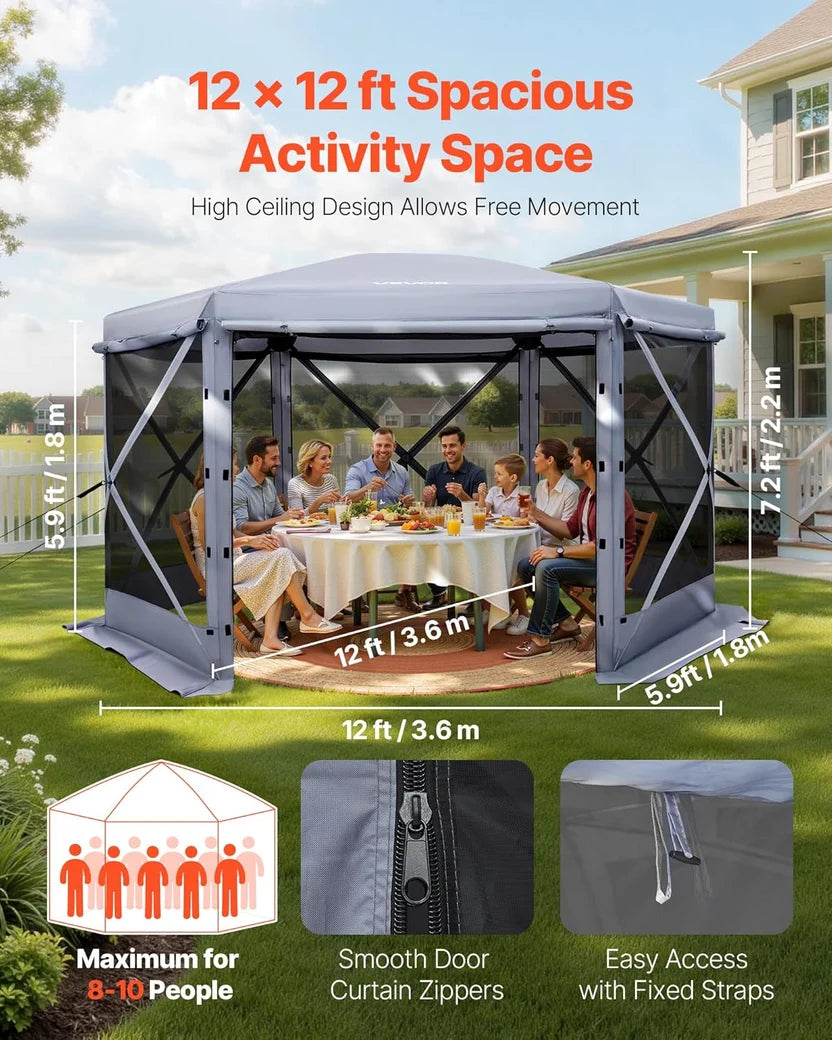 The Quick Tent (12 x 12 ft)